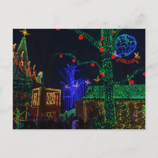 Kerstmis in Midtown Briefkaart (Voorkant)