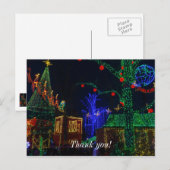 Kerstmis in Midtown Briefkaart (Voorkant / Achterkant)