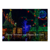 Kerstmis in Midtown Kaart (Voorkant Horizontaal)