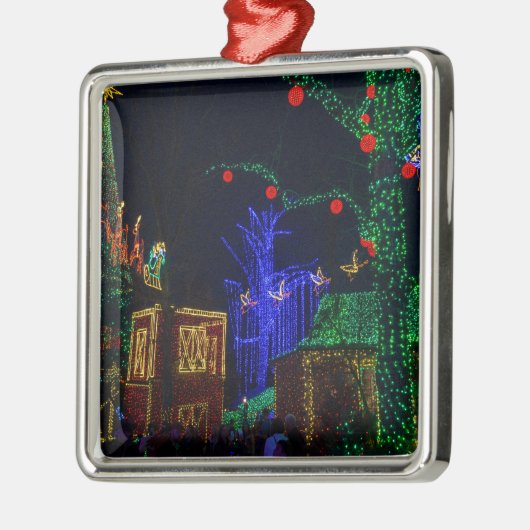 Kerstmis in Midtown Metalen Ornament (Links)