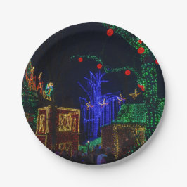 Kerstmis in Midtown Papieren Bordje