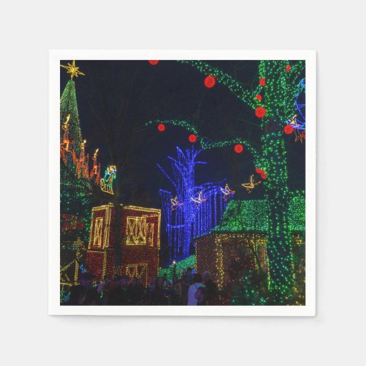 Kerstmis in Midtown Servet (Voorkant)