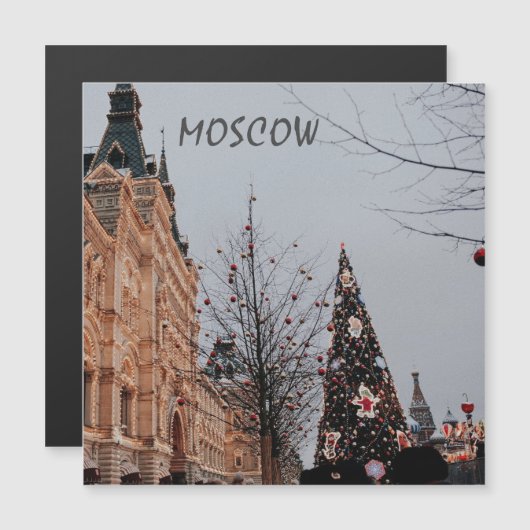 Kerstmis in Moskou (Voorkant / Achterkant)