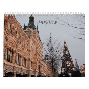Kerstmis in Moskou Kalender