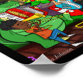 Kerstmis in Natchitoches Poster (Hoek)