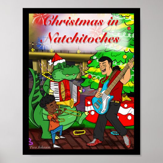 Kerstmis in Natchitoches Poster (Voorkant)