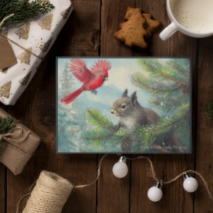 Kerstmis in NC- Alle opbrengst gaat naar orkaan He Feestdagen Kaart