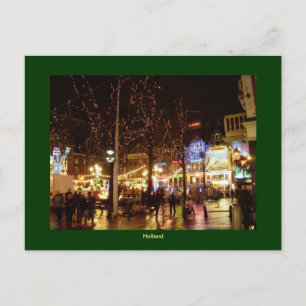 Kerstmis in Nederland Feestdagenkaart