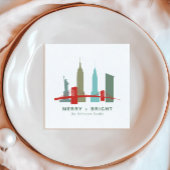 Kerstmis in New York, Architecture Skyline Servet