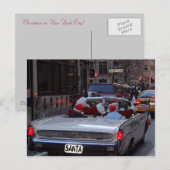 Kerstmis in New York City Feestdagenkaart (Voorkant / Achterkant)