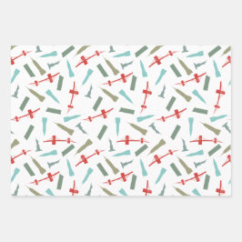 Kerstmis in New York op maat Inpakpapier Vel