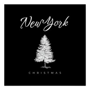 Kerstmis in New York Perfect Poster