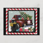 Kerstmis in Newfoundland Feestdagenkaart (Voorkant)