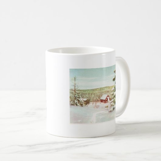 Kerstmis in Noorwegen, 1950 Koffiemok (Voorkant rechts)