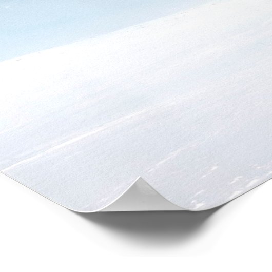 Kerstmis in Noorwegen Poster (Hoek)