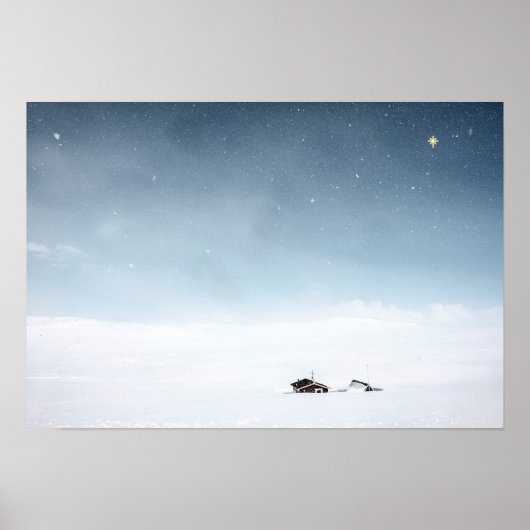 Kerstmis in Noorwegen Poster (Voorkant)