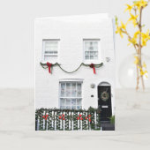 Kerstmis in Notting Hill London Kaart (Gele Bloem)