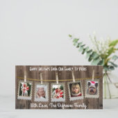 Kerstmis in Oostenrijk Feestdagenkaart (Staand voorkant)