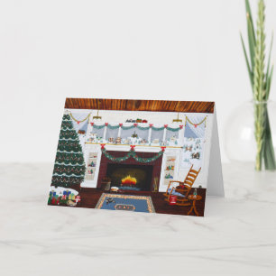 Kerstmis in Oregon Notecard Feestdagen Kaart