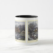 Kerstmis in oude stijl, Schaatsers op een vijver i Mok (Midden)