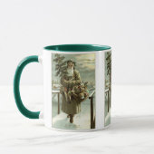 Kerstmis in oude stijl, Victoriaanse Kerstman met  Mok (Links)