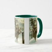 Kerstmis in oude stijl, Victoriaanse Kerstman met  Mok (Voorkant rechts)