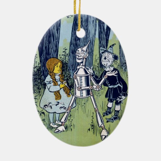 Kerstmis in Oz 2 Ornament (Achterkant)