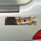 Kerstmis in Parijs Bumpersticker (Op auto)
