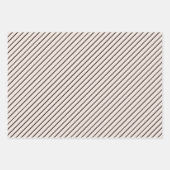 Kerstmis in Parijs Coördinatiepatroon Inpakpapier Vel (Voorkant 3)