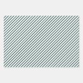 Kerstmis in Parijs Coördinatiepatroon Inpakpapier Vel (Voorkant 3)