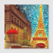 Kerstmis in Parijs, elfle toren (Voorkant)