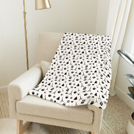 Kerstmis in Parijs | Geoctrooieerd Fleece Deken