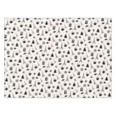 Kerstmis in Parijs | Geoctrooieerd Tafelkleed (Voorkant (Horizontaal))