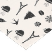 Kerstmis in Parijs | Geoctrooieerd Tafelkleed (Gekanteld)