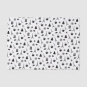 Kerstmis in Parijs | Geoctrooieerd Tissuepapier (Voorkant)