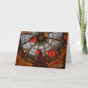 Kerstmis in Parijs IV - Galeries Lafayette Feestdagen Kaart