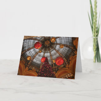 Kerstmis in Parijs IV - Galeries Lafayette Feestdagen Kaart