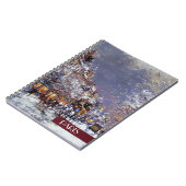 Kerstmis in Parijs. kerstcadeau-Notitieboek Notitieboek (Linkerzijde)