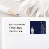 Kerstmis in Philadelphia Etiket (Insitu)