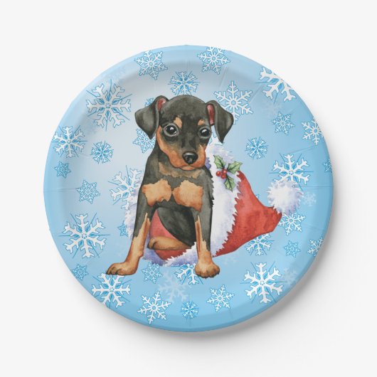 Kerstmis in Pin Papieren Bordje (Voorkant)