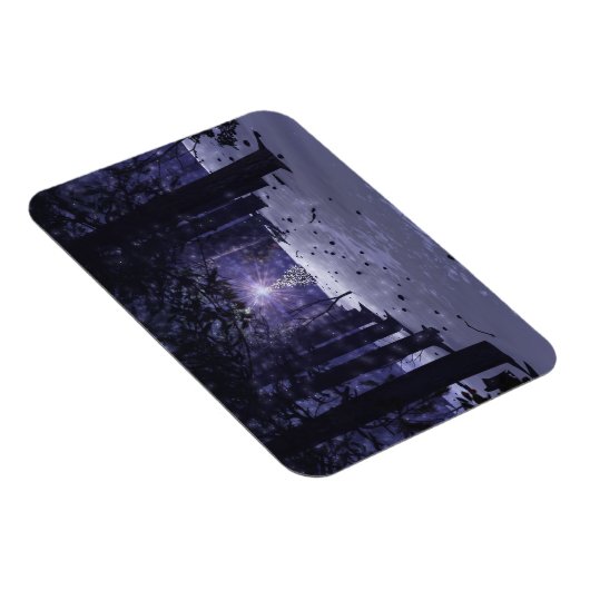 Kerstmis in Pines Flexible Magnet Magneet (Rechterzijde)