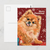 Kerstmis in Pommeren Briefkaart (Voorkant / Achterkant)