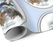 Kerstmis in Pommeren Cadeaupapier (Rol Hoek)