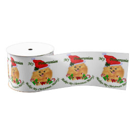 Kerstmis in Pommeren Grosgrain Lint