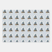 Kerstmis in Pommeren Inpakpapier Vel (Voorkant 3)