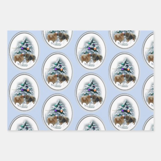 Kerstmis in Pommeren Inpakpapier Vel (Voorkant 2)