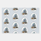 Kerstmis in Pommeren Inpakpapier Vel (Voorkant)