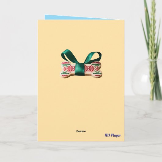 Kerstmis in Pommeren Kaart (Achterkant)