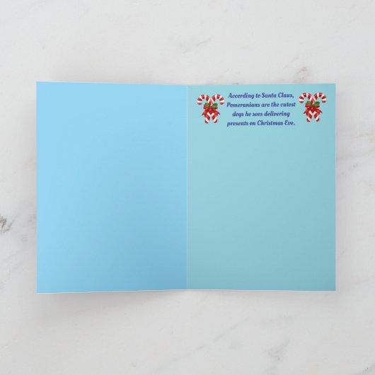 Kerstmis in Pommeren Kaart (Binnen)