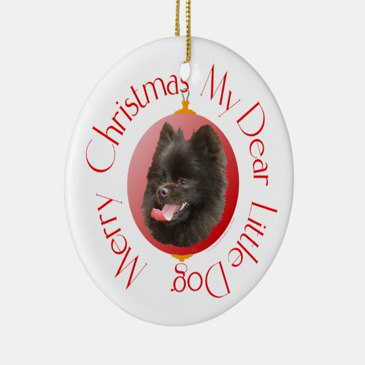 Kerstmis in Pommeren Keramisch Ornament (Rechts)